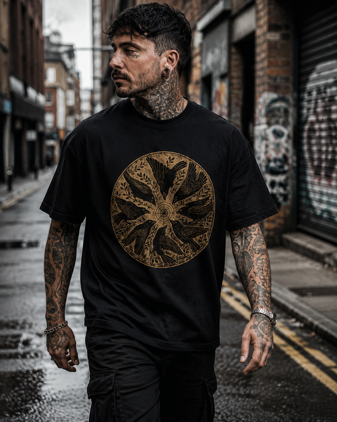 Eight Ravens (Oversized Tee)